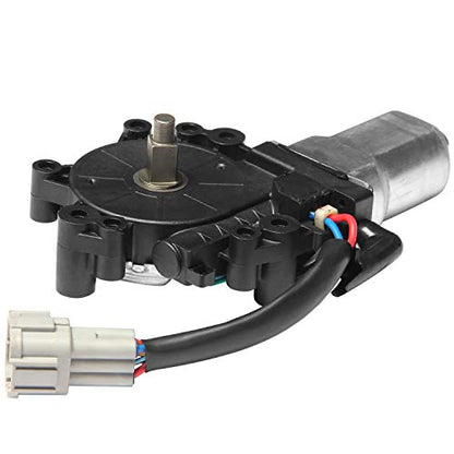 Window Lift Motor Front Left Driver Side | for 2004-2014 Nissan Titan, 2004 Pathfinder Armada, 2005-2014 Nissan Armada, 2004-2011 Infiniti QX56 | Replace # 80731-ZT01A 80731-9FJ0A - size: Dirver Side