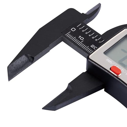 6" Digital Caliper,Metric/Imperial/Fraction - color: Black-3 modes