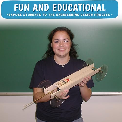 The Basic Kit: All-Purpose Mousetrap Powered Car for School STEM Projects