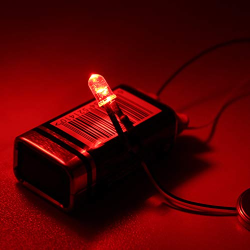 DiCUNO 200Pcs (10 Colors × 20Pcs) 5MM Pre Wired 12V LED Diodes, 9.4" Lead - color: 10 Colors * 20 Pcs