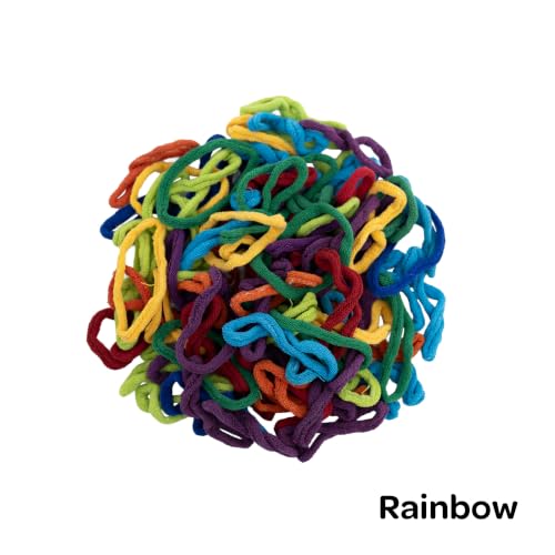 Friendly Loom Lotta Loops Rainbow Cotton Weaving 7 Inch Traditional Loops