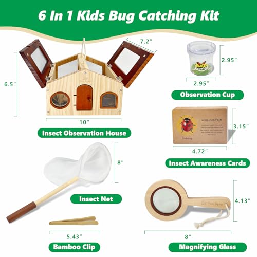 SimpliPlay Kids Explorer Kit & Bug Catcher for Kids, Outdoor Toys
