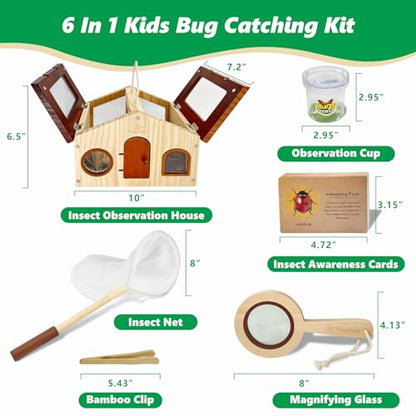 SimpliPlay Kids Explorer Kit & Bug Catcher for Kids, Outdoor Toys