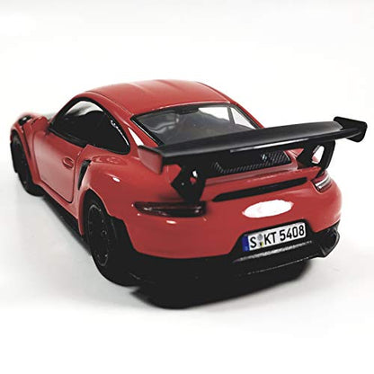 KiNSMART - 2010 Porsche 911 GT2 RS 1:36 Scale 5" Die Cast Metal Model Toy Sports Car Toy (Red) - color: Red