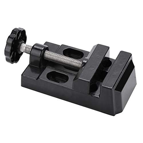 Mini Table Vise, Aluminium Alloy Small Household Bench Clamp for DIY Craft Jewelry Making, 4.3 Inch Portable Vise