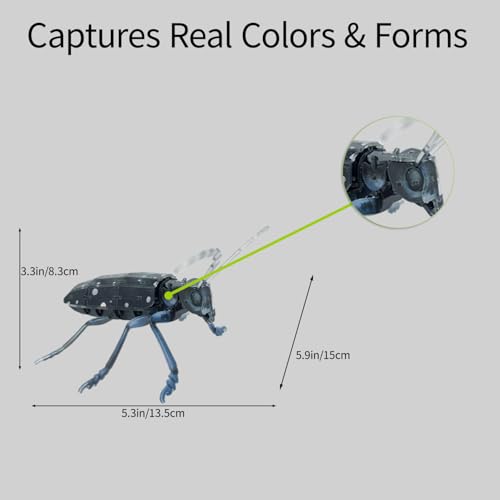 3D Acrylic Insect Puzzle DIY Bug Model Kit Animal STEM Gift - color: Longhorn Beetle