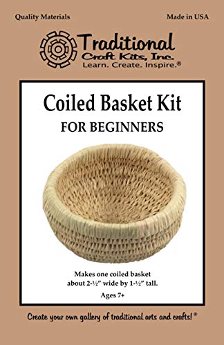 Traditional Craft Kits Beginner Basket Weaving Kit Set of 6