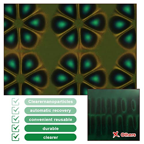 Magnetic Field Viewing Film, Magnetic Field Viewer, 4 x 4 Inch - size: 4 * 4 Inch