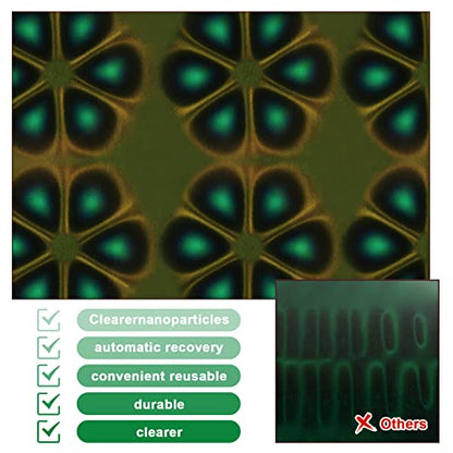Magnetic Field Viewing Film, Magnetic Field Viewer, 4 x 4 Inch - size: 4 * 4 Inch