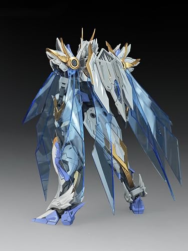 Funtasy Planet SNAA 1/144 Mecha Model Kit -Divine Invoker Percival Awakening Deluxe Edition - Articulated Action Figure Building Kit, Sovereign Sword Array, Gift for Adults & Teens - color: Percival