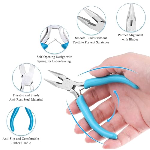 Jewelry Making Supplies Kits Repair Tools for Adults with jewelry findings - color: Multicolor