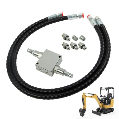 Mini Excavator Cushion Valve Kit Fit for Swivel Motor Assembled