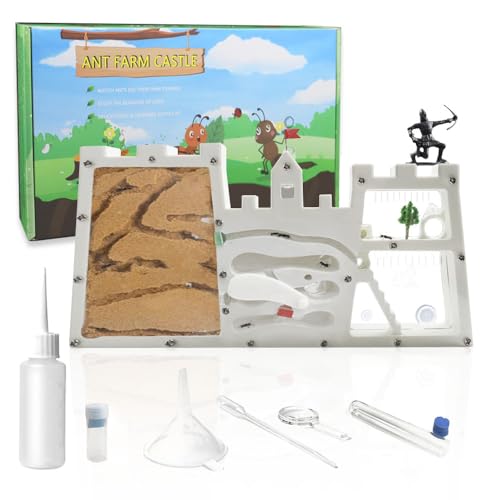 Ant Farm for Kids, Large Ant Farm Castle Kit with Sand and Accessories
