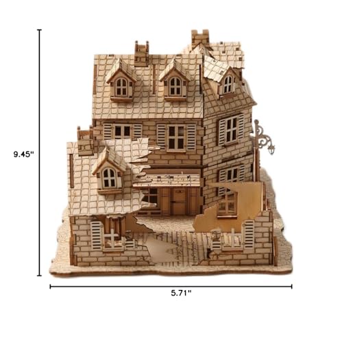 3D Wooden Puzzles War Zone 1942: Lane Warfare Model Kits, Brainteaser and Puzzle for Christmas/Birthday,Gifts for Adults and Teens to Build Combination - style: War Zone