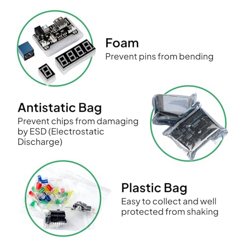 ELEGOO UNO R3 Project Super Starter Kit with PDF Tutorial for Beginners