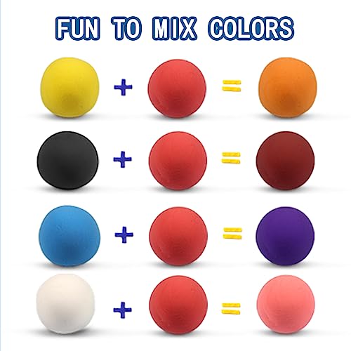 ifergoo 100g Red Air Dry Clay, 3.5oz DIY Creative Modeling Clay for Kids - color: Red/100g