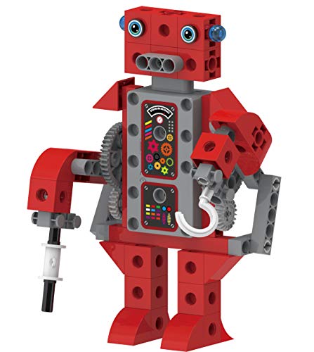 Thames & Kosmos Kids First Robot Factory: Wacky, Misfit, Rogue Robots STEM Experiment Kit | Hands-on Model Building for Young Engineers | Build 8 Motorized Robots | Play & Learn with Storybook Manual - style: Robot Factory