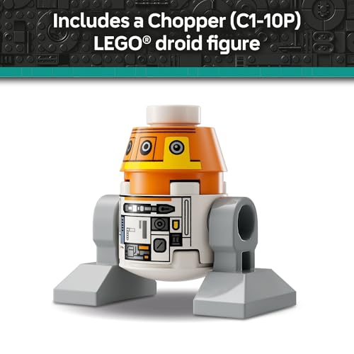 LEGO Star Wars: Ahsoka Chopper (C1-10P) Astromech Droid Set - Building Toy for Kids, Ages 10+ - Makes a Great Gift for Boys and Girls - Model Kit and Room Decor Idea for Sci-Fi Adventure Fans - 75416