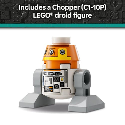 LEGO Star Wars: Ahsoka Chopper (C1-10P) Astromech Droid Set - Building Toy for Kids, Ages 10+ - Makes a Great Gift for Boys and Girls - Model Kit and Room Decor Idea for Sci-Fi Adventure Fans - 75416