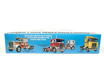 AMT Construction Bulldozer 1:25 Scale Model Kit, White (AMT1086)