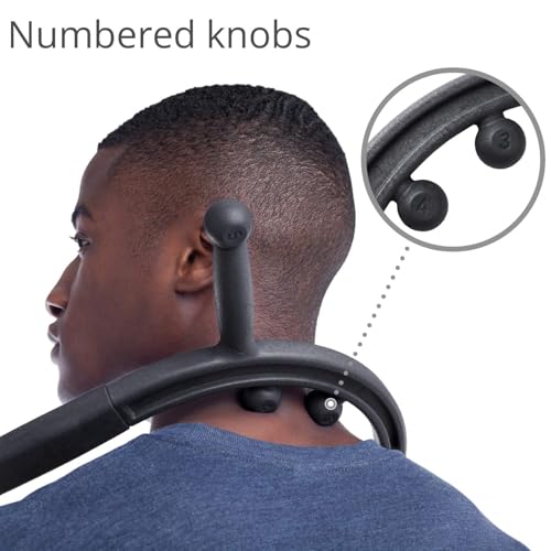 Body Back Buddy Elite Back Massager & Neck Massager for Pain Relief, Black - color: Black, size: Elite