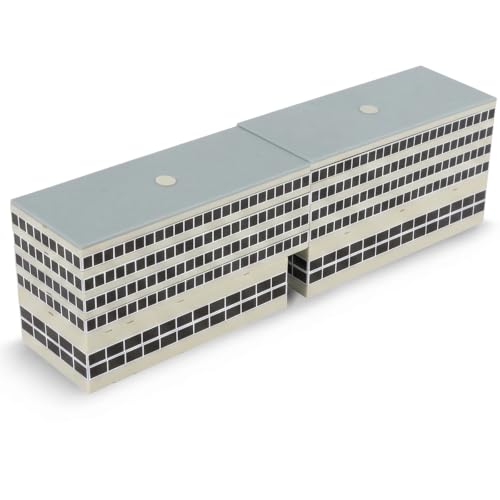 Airport Terminal Building Model Sets 1:400 Scale Architectural 3D Model Sets Plastic Airport Building Ornament for Adults Gifts Aviation Hobbyists Architecture Emthusiasts Building No.002 - color: 2.no.002