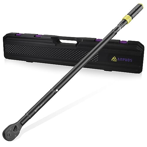 ANPUDS 3/4" Click Torque Wrench, 100-800 Ft-Lb/135.5-1084 Nm, Heavy Duty - size: 100-800 ft-lb / 135.5-1084 Nm