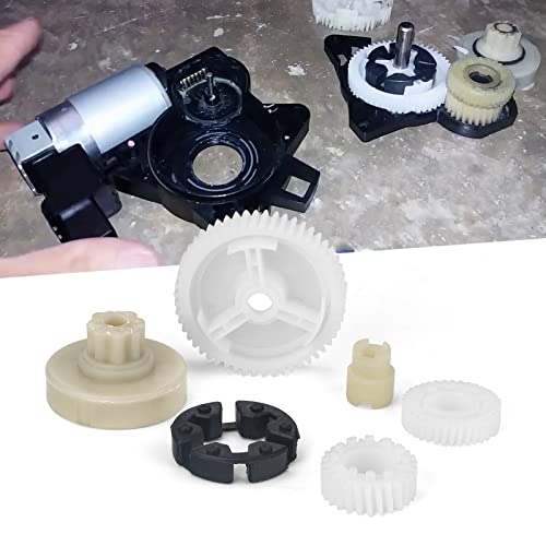 3mirrors Power Window Lift Regulator Motor Gear Repair Kit Set Replacement Compatible with Mazda 3 Sport 5 6 CX-7 CX-9 RX-8 (1 Set - 6 Pcs)