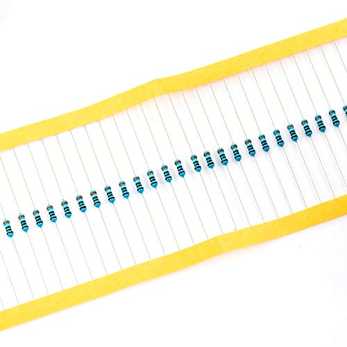 Chanzon 100pcs 1/4W (0.25W) 3.9K Ω ohm Metal Film Fixed Resistor - size: [1-4ZC09] 3.9K ohm