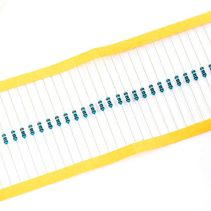 Chanzon 100pcs 1/4W (0.25W) 3.9K Ω ohm Metal Film Fixed Resistor - size: [1-4ZC09] 3.9K ohm