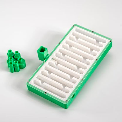 Ant nest for observing The Behavior of Ants, The nest is Equipped with ant Feeding System and 3 Openings of 10mm in Diameter, The nest is Equipped with Three Sizes of 10mm, 15mm and 20mm connectors.