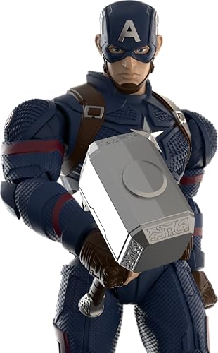 Blokees - Champion Class - Marvel Infinity Saga – Captain America CC03 Model Kit - Assembly Required - No Tools - No Cutting - No Glue - No Paint - Age 14+