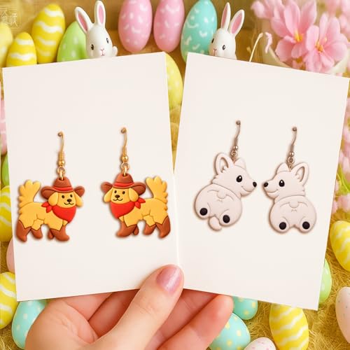9pcs Farm Theme Polymer Clay Cutters，Animal Polymer Clay Jewelry - color: Farm Theme Polymer Clay Cutters
