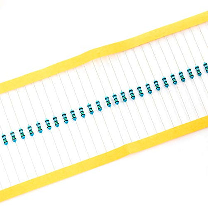 Chanzon 100pcs 1/4W (0.25W) 1.5 Ω ohm Metal Film Fixed Resistor - size: [1-4ZC01] 1.5 ohm