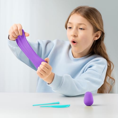 HEY CLAY Modeling Air-Dry Clay Kit for Kids Creative Gift Age 3+ (3 cans) - color: Rainy