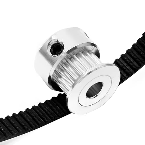 Zorfeter 2 Kit GT2 Synchronous Wheel, 20&60 Teeth, 10mm&8mm Bore - size: Bore 10mm&8mm