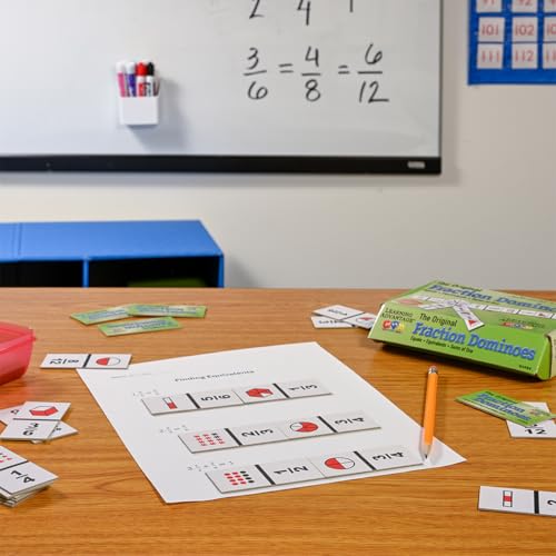 LEARNING ADVANTAGE The Original Fraction Dominoes