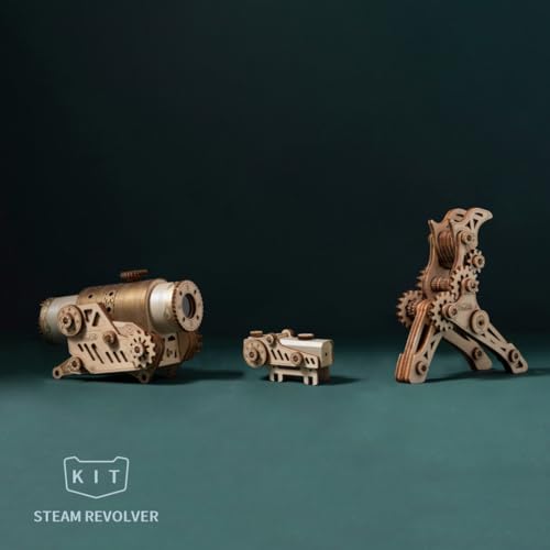DIY Wooden Tactical Accessories Scope，Aiming Indicator ，Stand for Wooden Revolver Set of Three (Kit Version) - style: Accessories