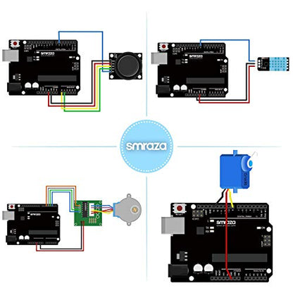 Smraza Super Starter Kit with Control Board, Breadboard for Arduino