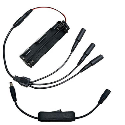 Red Led Light 3 Head Micro Special Effects Kit 12v 9v Dc Theatrical Costumes Christmas Lighting