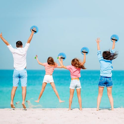 Ayeboovi Kids Toys Sticky Toss and Catch Ball Game 6 Paddles 3 Balls - style: 6 Paddles 3 Balls