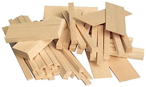 Wood Assortment Economy Bag, Balsa