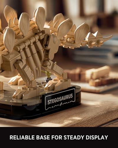 Nifeliz Mini Stegosaurus Dinosaur Fossils Building Set, NF10360C - color: Mini Stegosaurus