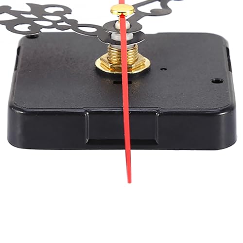 55 mm Long Shaft Quartz Clock Movement Clock Parts Repair Kit M5168 (Black)