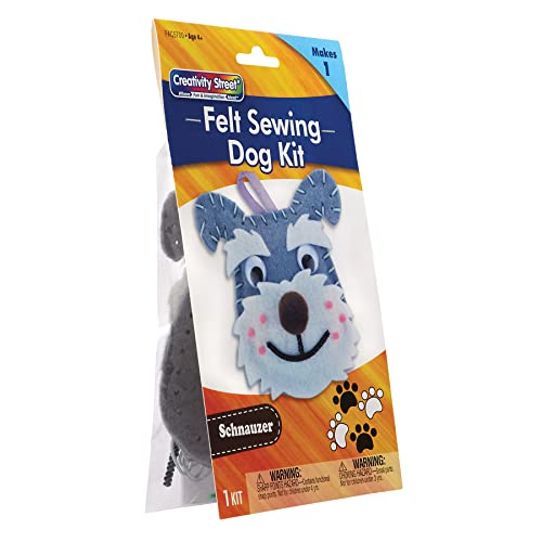 Creativity Street Felt Sewing Dog Kit: Schnauzer