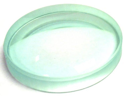 Eisco Optical Glass Concave Lens, 200mm Focal Length, Top Spinning Base, 3"