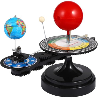 ULTECHNOVO Solar System Model Kit - Earth Moon Revolves Around The Sun- Scientific Experiment Kit Teaching Model for Teens Students