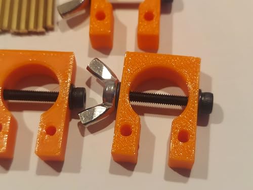 Hull Clamp Set For Model Ship Building (Orange) - color: Orange