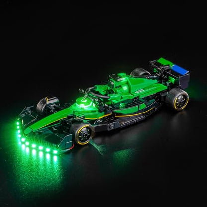 Upgraded Led Light Kit Compatible with Lego Aston Martin Aramco F1 AMR24 Race Car Building Set, Lights Decoration Compatible with Lego 77245 (Model Not Included) - style: Classic Version 77245