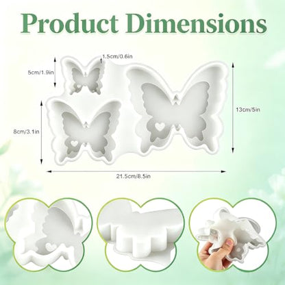 3D Butterfly Resin Mold Silicone for Epoxy Casting Crafts DIY Art - color: Butterfly Resin Mold